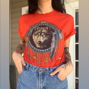 Vintage Wolf Cherokee tee shirt